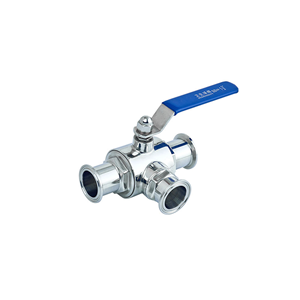 sanitary 3 way ball valve